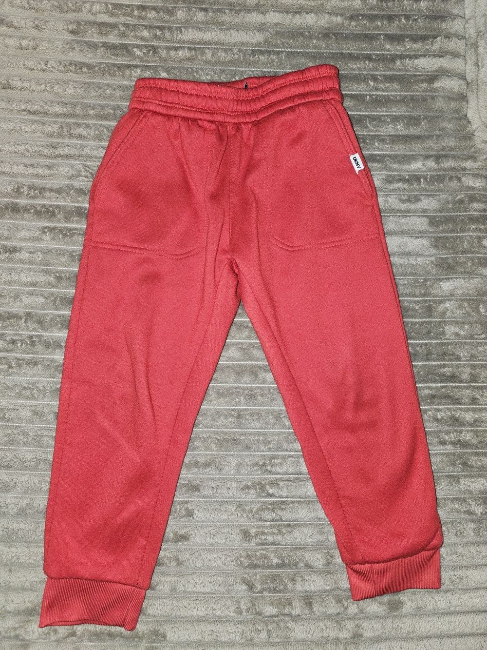 DKNY Red Kids Fleece Joggers - KD3